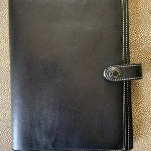 Coach Leather Planner